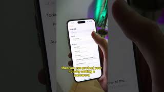 lock your note on iPhone  #iphonetipsandtricks #drfone #ios17 #phonetips #tricks #mobilesolutions