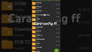 Cara Config Ff