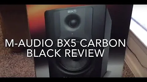 M-Audio BX5 Carbon Black 2016 Review