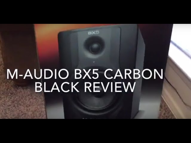 m audio bx5 carbon black