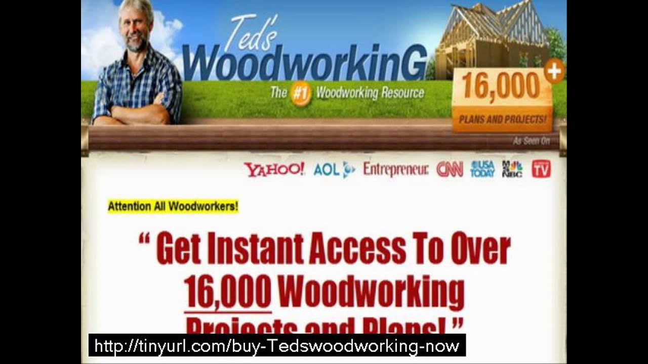 teds woodworking dvd + teds woodworking vip members - YouTube