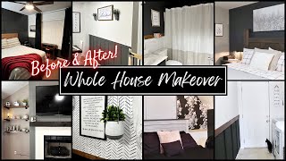 ✨NEW✨ WHOLE HOUSE MAKEOVER | LOOKING BACK AT EVERY ROOM IN OUR HOUSE THAT WE'VE TRANSFORMED.