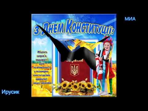 С днем Конституции Украины
