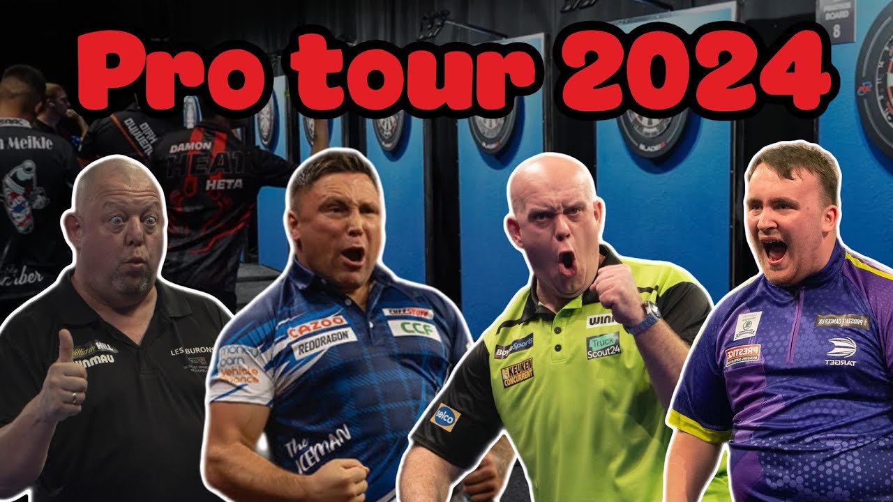 Every Single PDC Darts Tour Card Holder 2024 YouTube