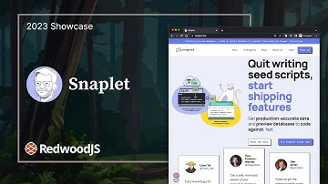 RedwoodJS Showcase - Snaplet
