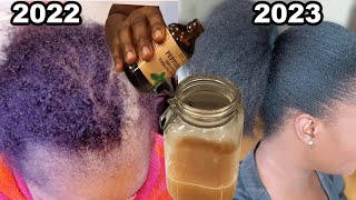 THIS METHOD IS BOSSING MY HAIR GREW LIKE CRAZY JUST 3 INGREDIENTS YOUR HAIR WILL GROW