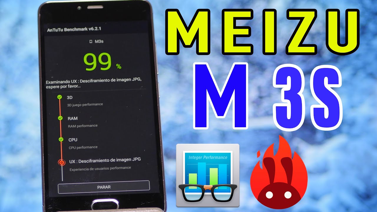 MEIZU M3S TEST | Antutu & GeekBench4