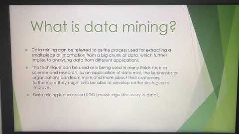 Potential Impacts of DATA MINING on the BANKING INDUSTRY