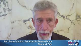 24ο Ετήσιο Συνέδριο της Capital Link - Invest in Greece Forum - Νικόλας Μπορνόζης