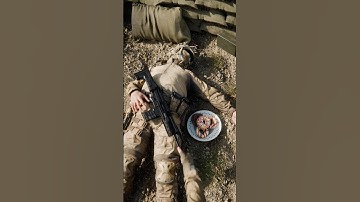 How Different Soldiers Sleep With Their Guns | Animation