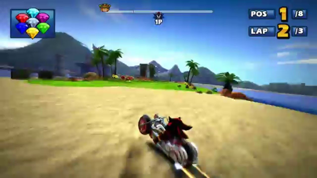 Sonic & Sega All-Star Racing - Coolest glitch shortcut you can try