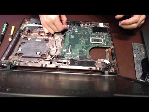HP 620 Laptop Power Jack Repair Socket Input Port Connector Replacement Taking Apart