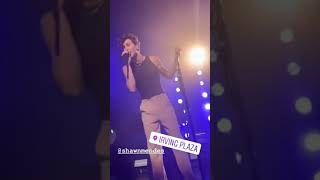 Shawn Mendes performing "Wonder" live at his secret NYC show