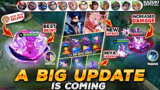 BIG UPDATE: 7 NEW SKINS | 14 BUFF/NERF | MIYA LEGEND REVAMP | ASPIRANTS 5 & NEW BATTLEFIELD EFFECTS screenshot 2