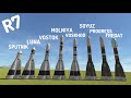 KSP: Evolution of the Most Popular Rocket In History! (1957-2021)