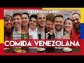 Españoles prueban comida venezolana - sus reacciones