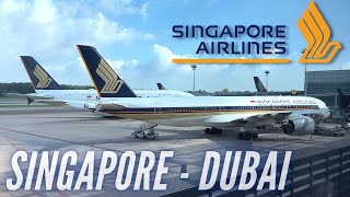 Trip Report | Singapore - Dubai | Singapore Airlines Economy Class | Airbus A350-900