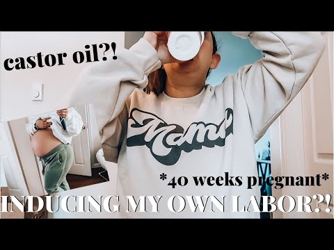 TRYING TO INDUCE LABOR - Castor Oil?!