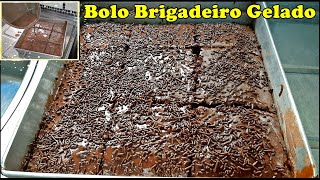 Como Fazer Bolo Brigadeiro Gelado - Faça e Venda