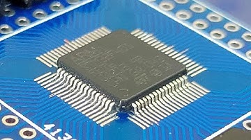 Soldering QFP Package IC and Making your own ARM Development board