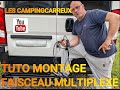 Tuto du montage dun faisceau attelage multiplexe camping car fourgon amenage