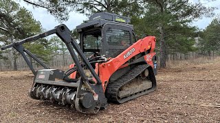 Kubota SVL95-2s loftness battle ax new knives