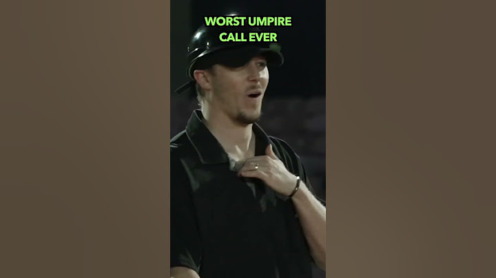 Worst Umpire Ever?