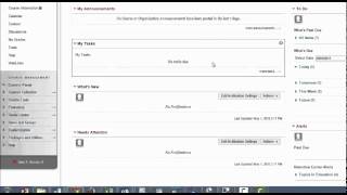Blackboard Home Page