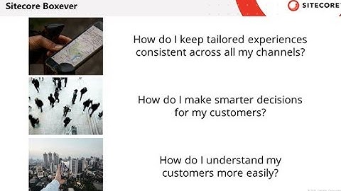 Sitecore Customer Data Platform (CDP) in 300 seconds +