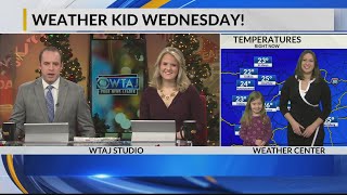 Weather Kid Wednesday: Addison