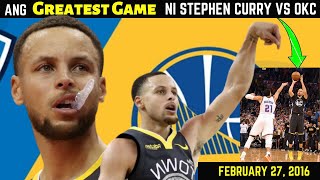 Nang Manalasa si Stephen Curry vs Oklahoma City Thunder