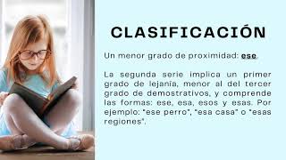 Adjetivos demostrativos Adjetivos demostrativos