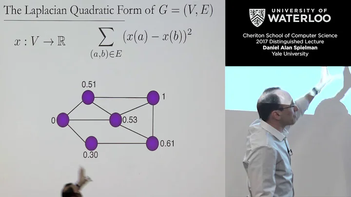 The Laplacian Matrices of Graphs: Algorithms and Applications