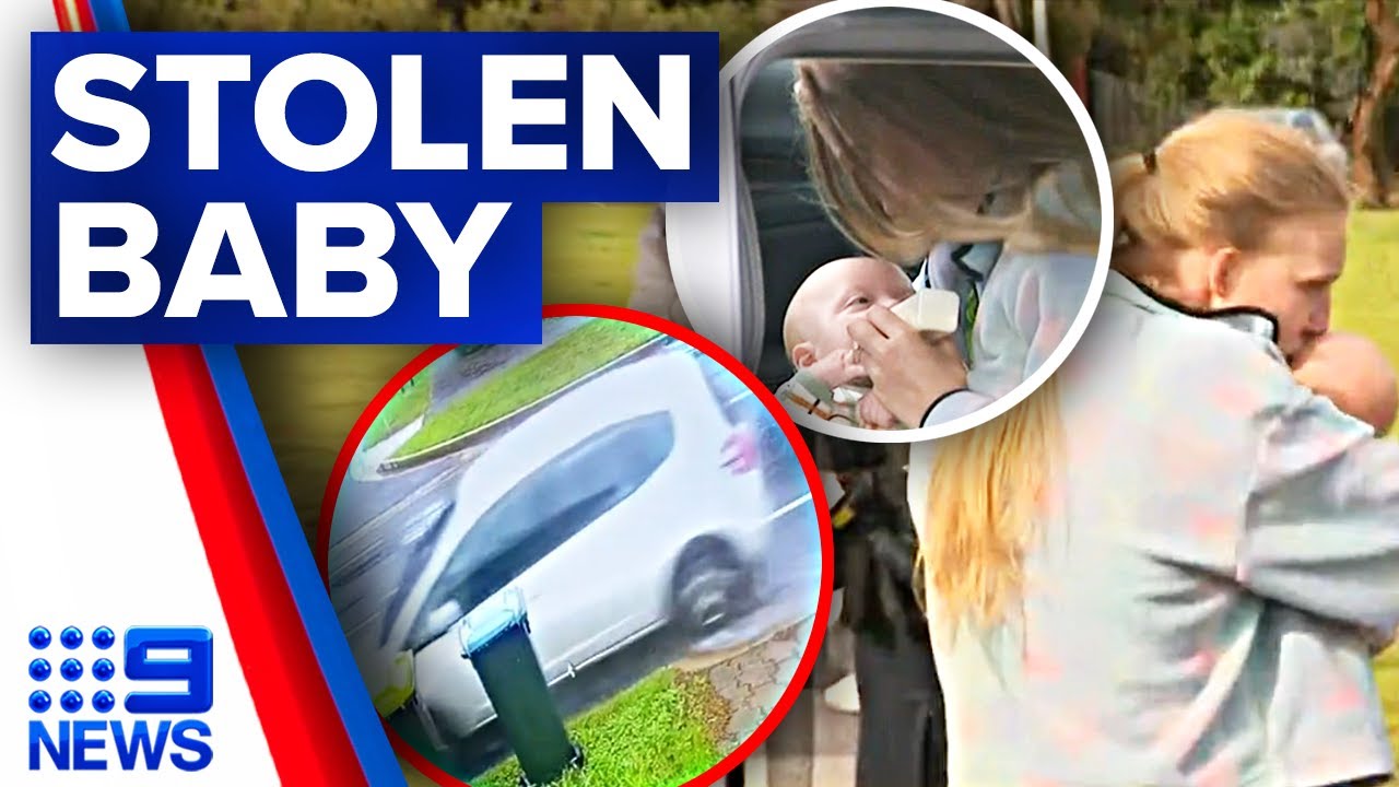 Mother reunited with four-month-old baby boy safe after car is stolen ...