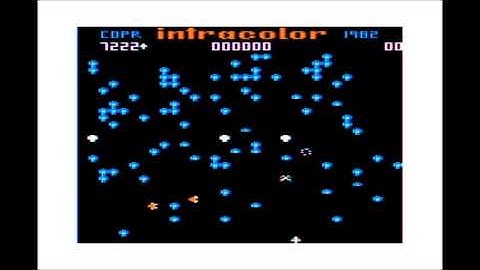 Colorpede for the TRS-80 CoCo
