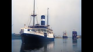 De Amsterdamse Haven In 1924 In Kleur! Amsterdam's Harbor In 1924 In Color! [Ai Enhanced & Colorize]