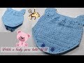 Body o pelele para RN a 1 mes a crochet - Mi Rincón del Tejido