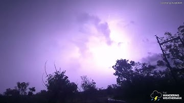 Selection of Lightning videos from a storm at Gunn Point, NT, Australia. 