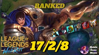 WILD RIFT GAMEPLAY | ONESHOT | GAREN DAMAGE IS UNREAL WITH THIS BUILD | (guide and build)