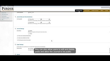 Creating a Journal - Blackboard Learn