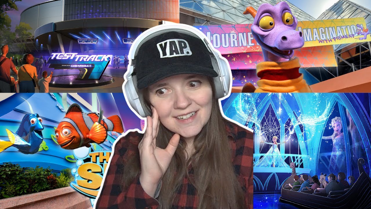 She put WHAT in S-Tier?! (Epcot rides Tier List) - YouTube