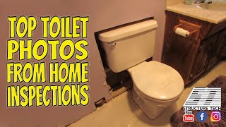 Top Toilet Photos from Home Inspections