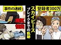 スカイピース 幾多の事件を乗り越えチャンネル登録者数300万人を突破した軌跡【マンガ動画】