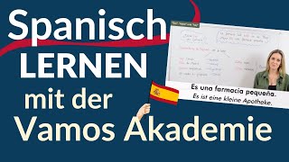 Spanisch lernen online mit der Vamos Akademie 🇪🇸 - Das erwartet dich!