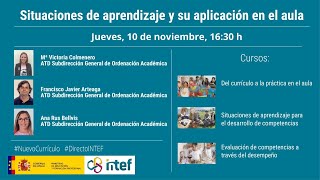 Situaciones de aprendizaje y su aplicación en el aula