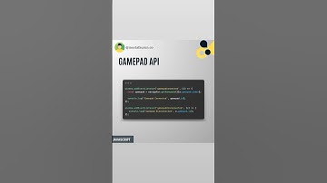 Javascript, Gamepad API #javascript