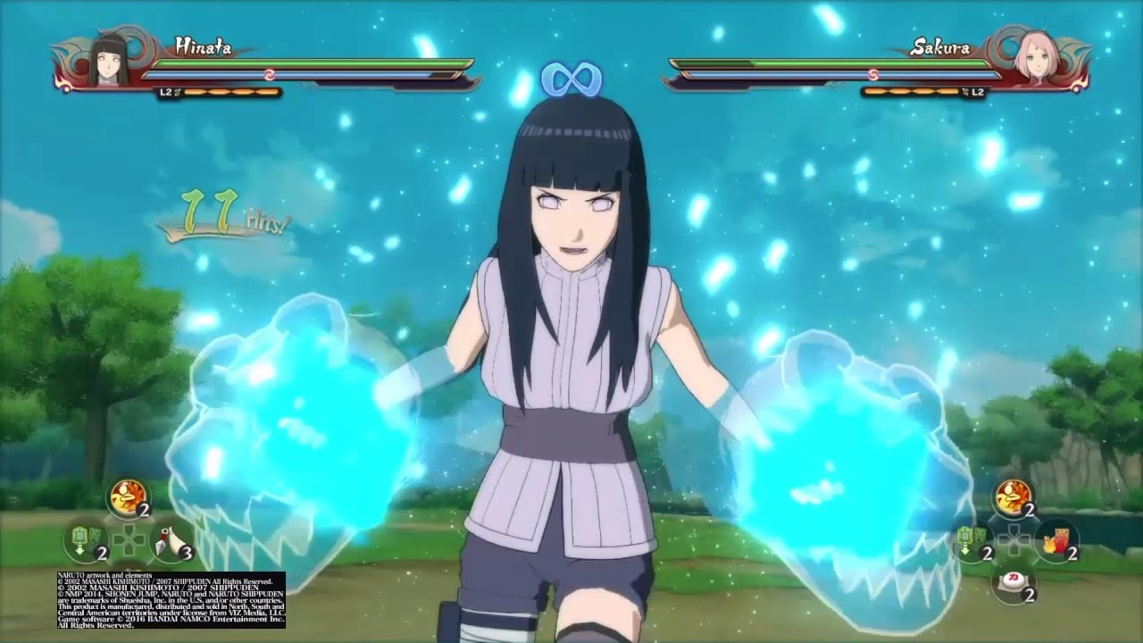 Hyuga's Massive Combo Fist, Naruto Ultimate Ninja Storm Wiki