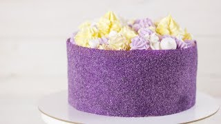 ТЕХНИКА САХАРНОГО ЛИСТА Как украсить торт без крема Как приготовить сахарный лист для торта