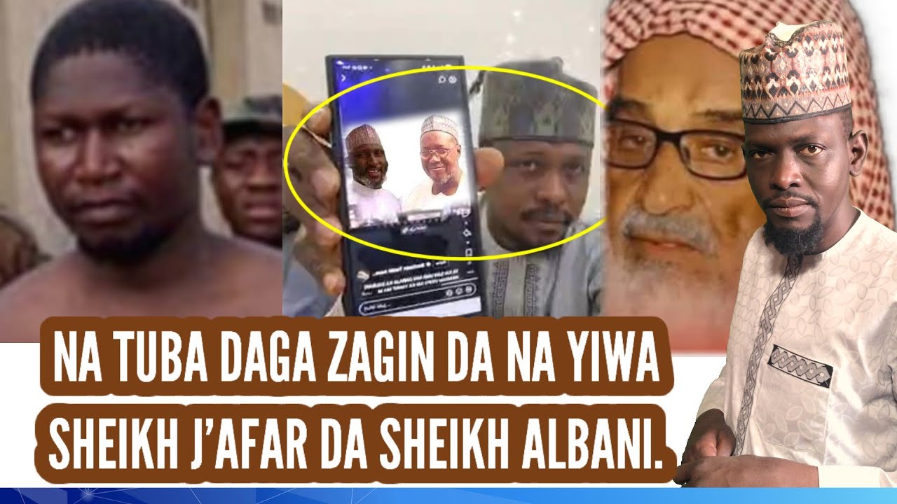 Baffa hotoro ya bankado wasu videos yayinda yake bayyana tuba daga zagin Sheikh  ja'afar da Albani. 