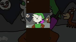 the LEGEND OF ZELDA ✨😱 animación #gameplay #minecraft #humor